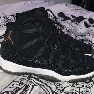 White/Black/ Metallic Gold Jordan 12 Retro